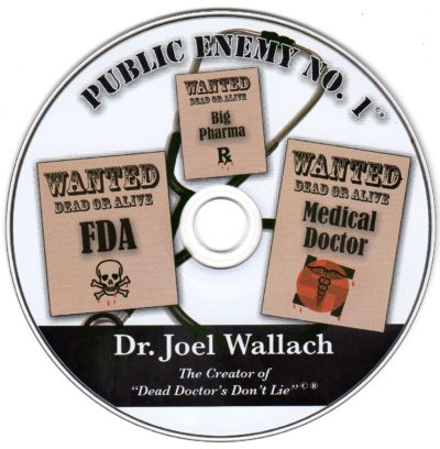 CD – Public Enemy NO. 1 – by Dr Joel Wallach
