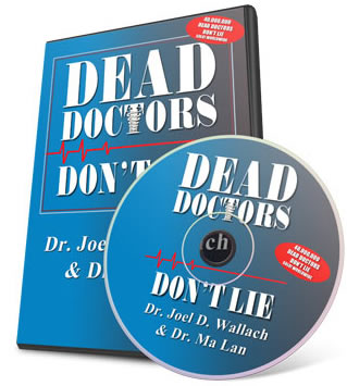 Book – Dead Doctors Don’t Lie – with CD – By Dr Joel Wallach