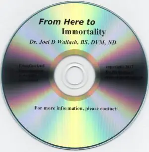 CD – From Here to Immortality – by Dr Joel Wallach