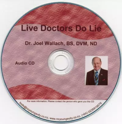 CD – Live Doctors Do Lie – by Dr Joel Wallach