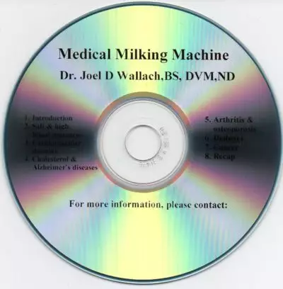 CD – Medical Milking Machine – by Dr Joel Wallach