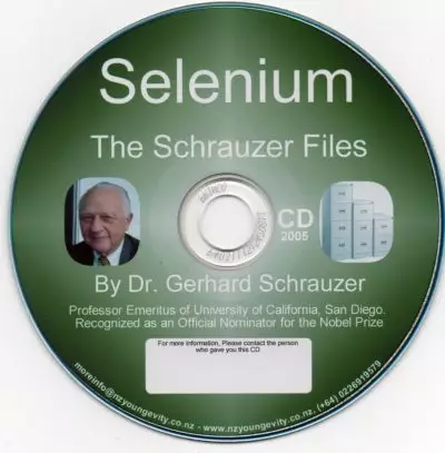 CD – Selenium – by Dr. Gerhard Schrauzer