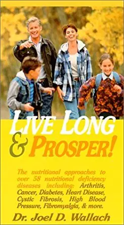 DVD – Live Long & Prosper – By Dr Joel Wallach